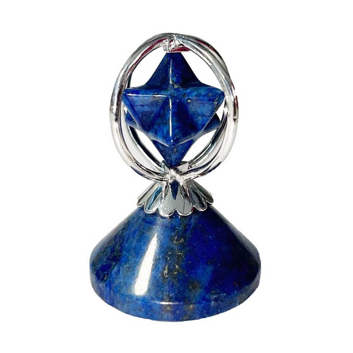 Merkaba Lapis Lazuli Dome for wholesale by France Mineraux