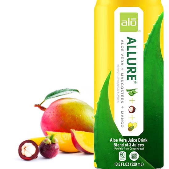 ALO Allure/12 pack of 10.8 FL OZ slim cans for wholesale by ALO drink
