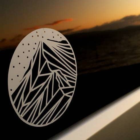 Helvellyn Car and Campervan Sticker/Decal Lake District Gift for wholesale by Go Your Own Way Apparel