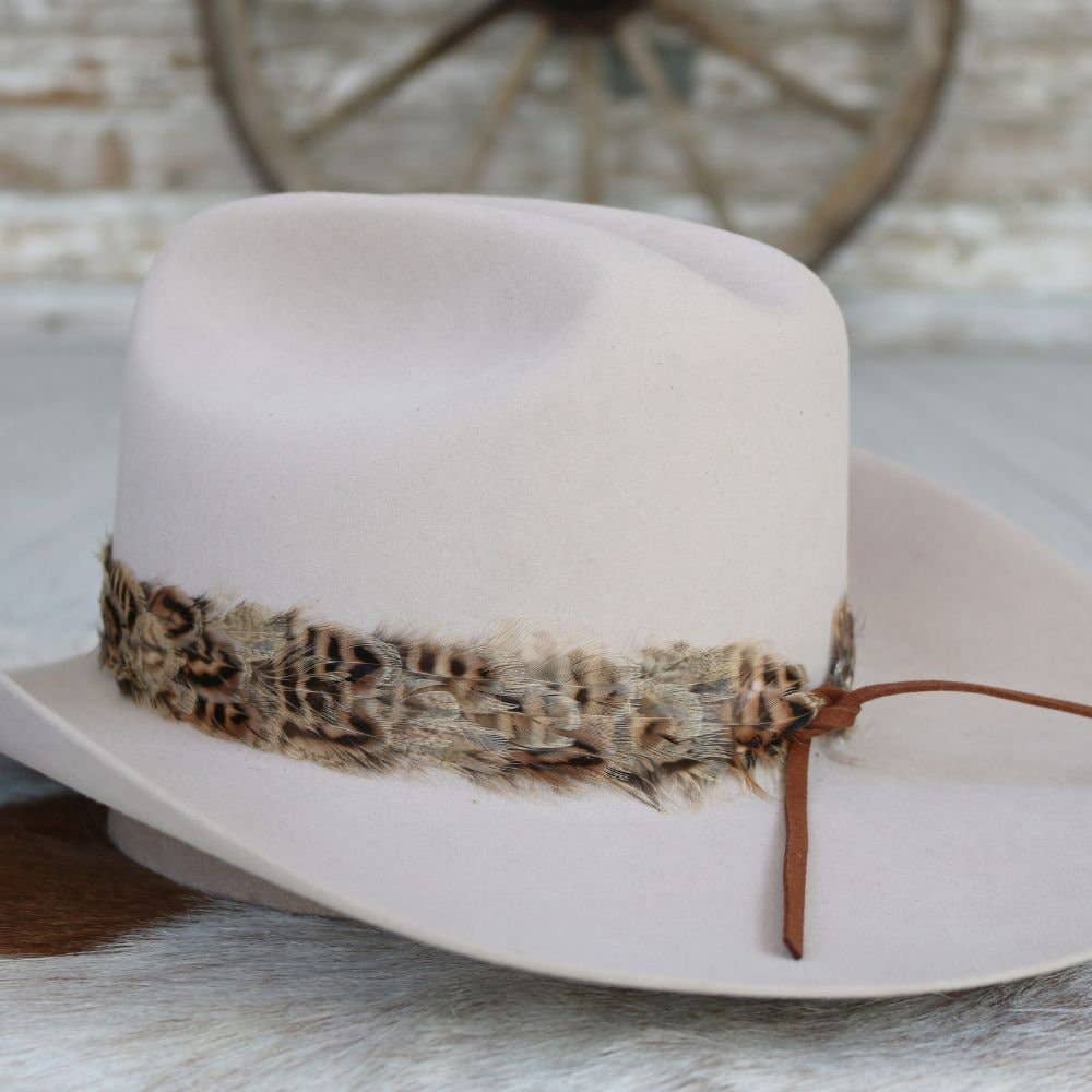 Willow Lane Hat Co. - Wholesale Hat Accessory - Women's - Western Feather Hat Band - Dune3