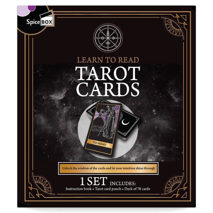 SpiceBox Product Development LTD - Wholesale Tarot/Oracle Card - Gift Box Tarot Cards Beginner Guidebook & Card Deck2
