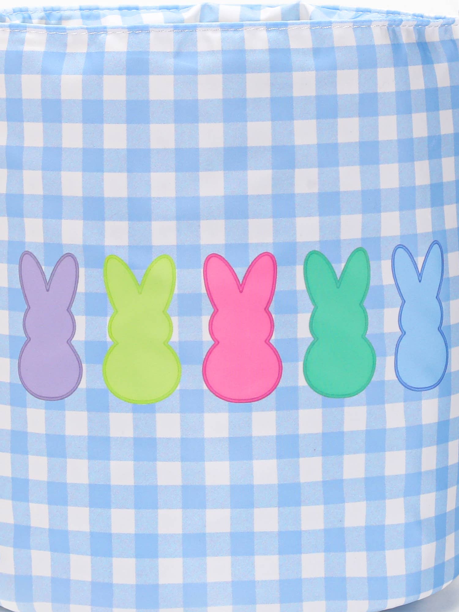 sassy kids palace - Wholesale Basket - Kids & Baby - Boys Rabbit Print Checked Easter Basket1