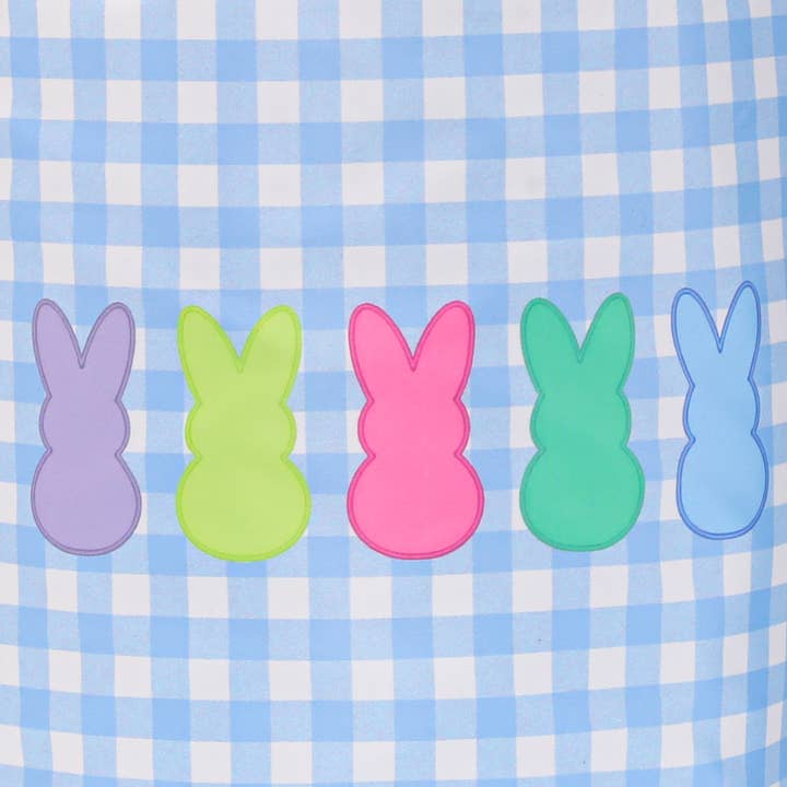 sassy kids palace - Wholesale Basket - Kids & Baby - Boys Rabbit Print Checked Easter Basket1