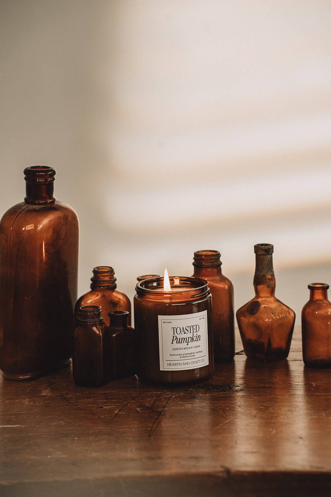 Hearth and Craft Candle Co. - Wholesale Jar/Filled Candle - TOASTED PUMPKIN26