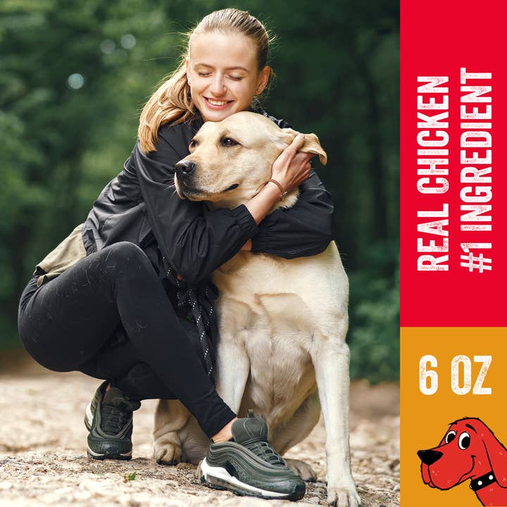 J&C PET SUPPLY LLC - Wholesale Pet Treats - Dog - Clifford The Big Red Dog Chicken Meatballs 6 oz Dog Chews7