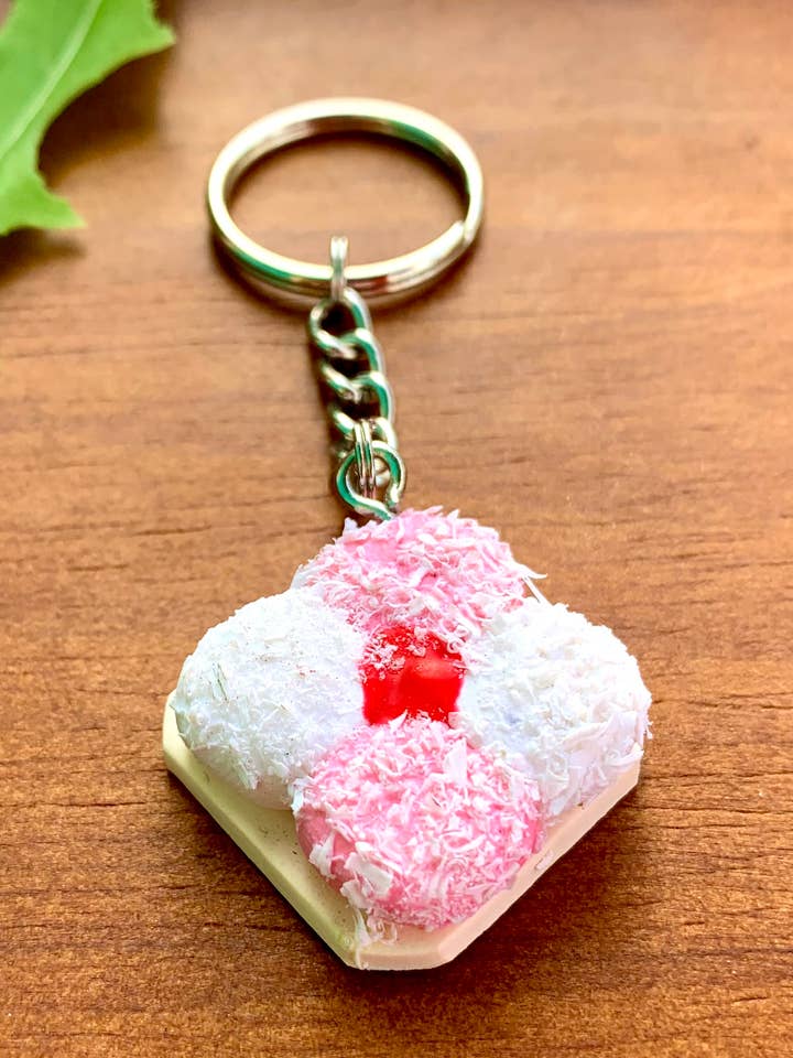 Mexican Cookie Keychain for wholesale by Iba Sisters