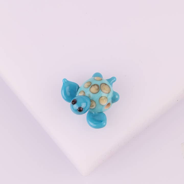 Adamodart - Wholesale Individual Charm/Pendant - Murano Glass DIY Turtle Bead, Lampwork animal bracelet charm7
