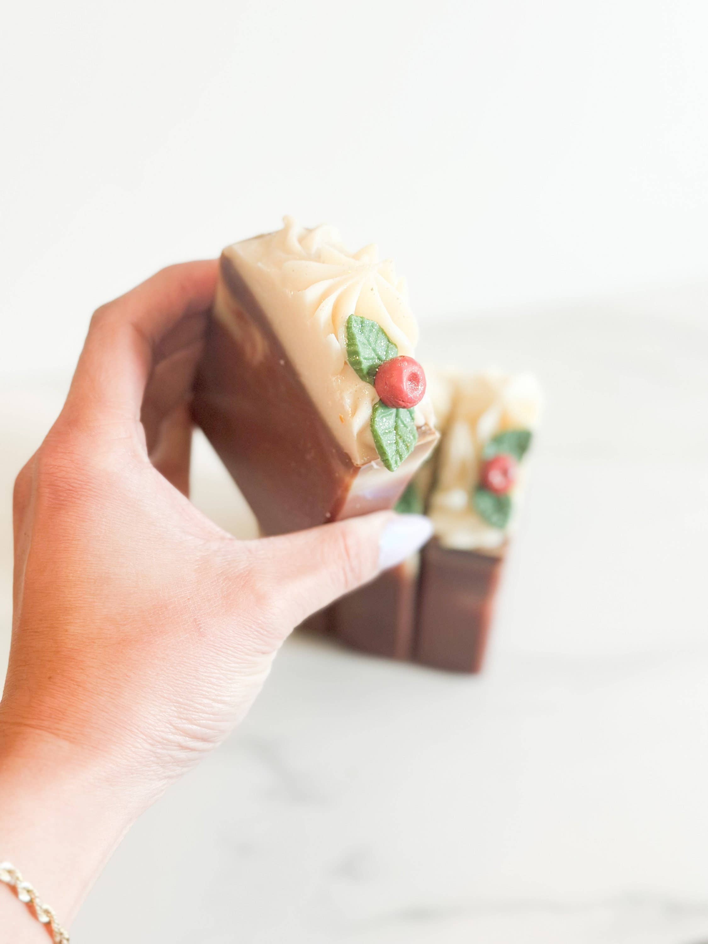 The Crafty Roses - Wholesale Bar Soap - New! Cranberry Pie Soap Bar1