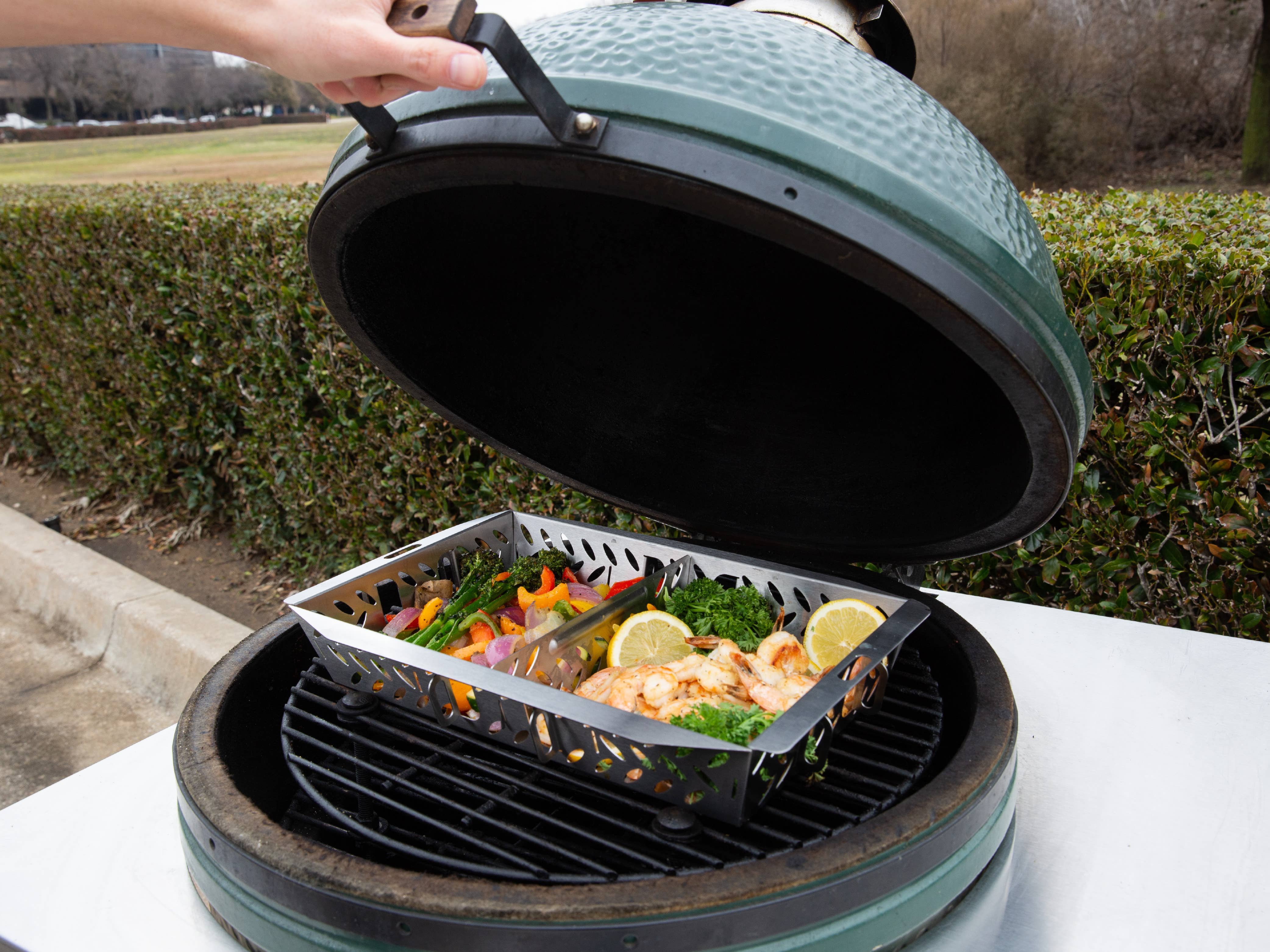 Proud Grill – wholesale Outdoor grill tools – UltraVersatile Grill Basket6