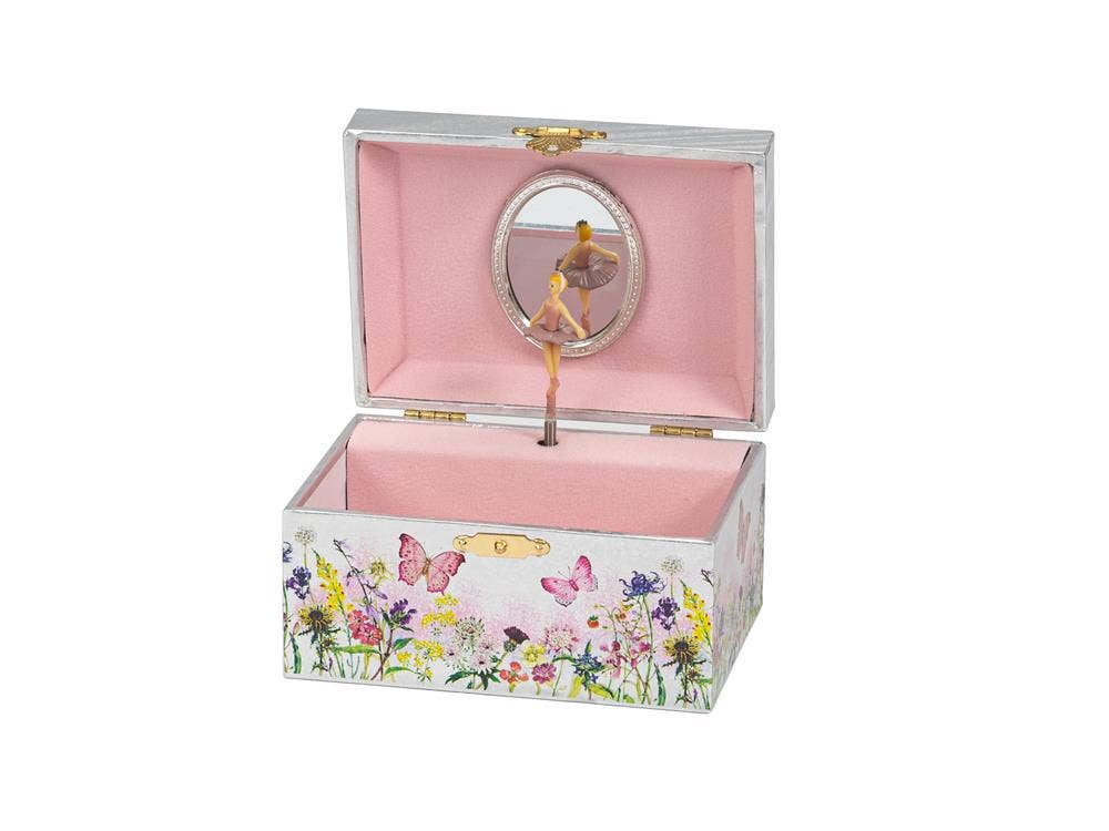 Mele and Co UK/ EU – wholesale Jewellery box/organiser – 1733 Foil Musical Jewel Case Assortment. 2 Designs.0