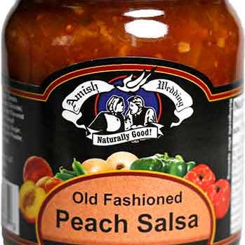 Hudson Meat Company - Wholesale Salsa - SALSA PEACH PINTS - AMISH WEDDING