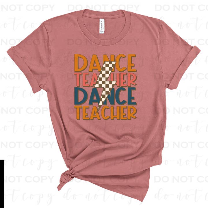 Retro Dance Teacher - DTF Transfer for wholesale by 403 Designs