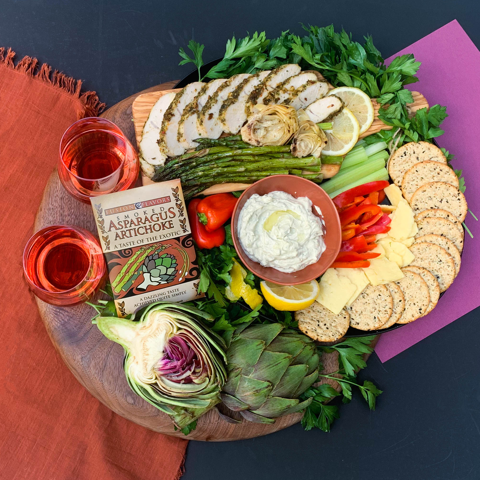 Fusion Flavors - Vente Mélanges d'épices séchées - Artichaut aux asperges fumées1