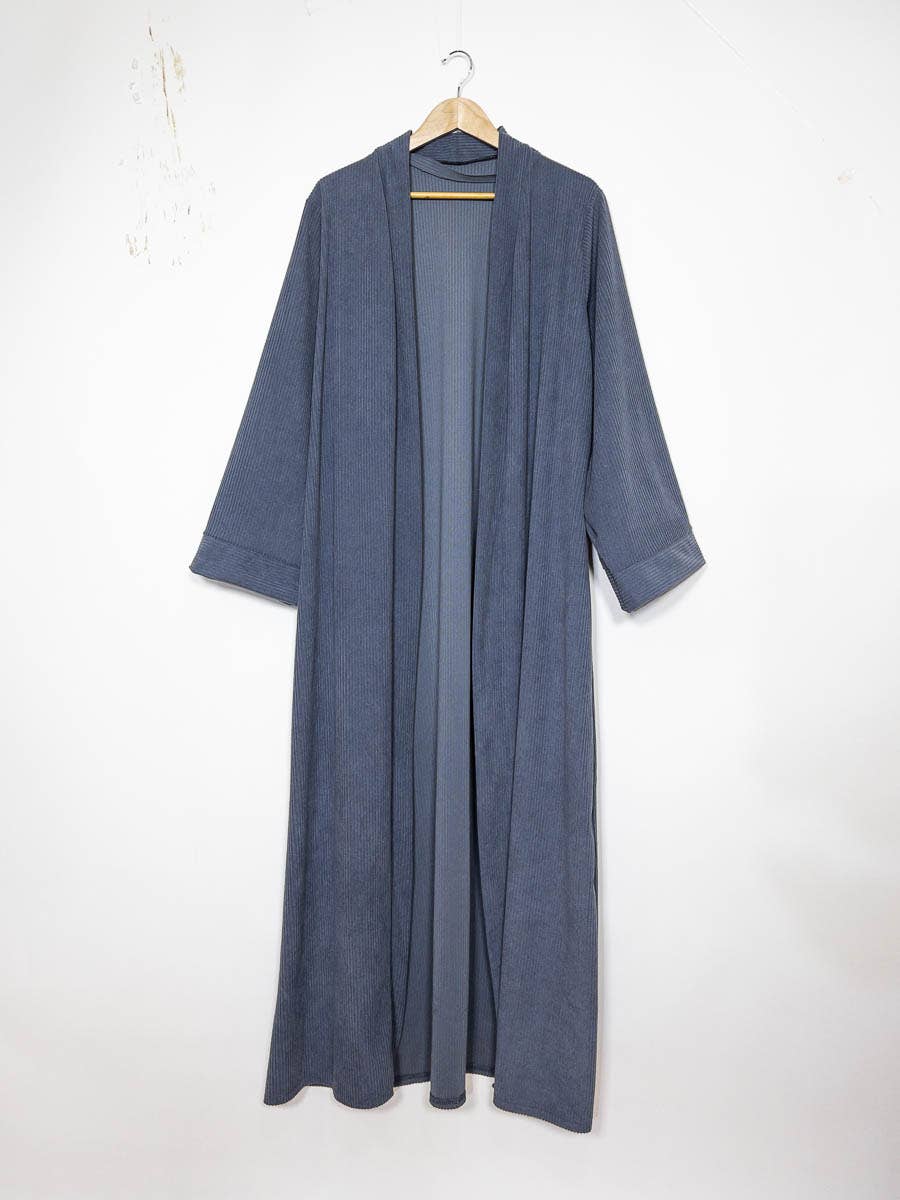 IDEAL OUTFIT - Vente Kimono – femme - Kimono ref:2391-B-velours côtelé9