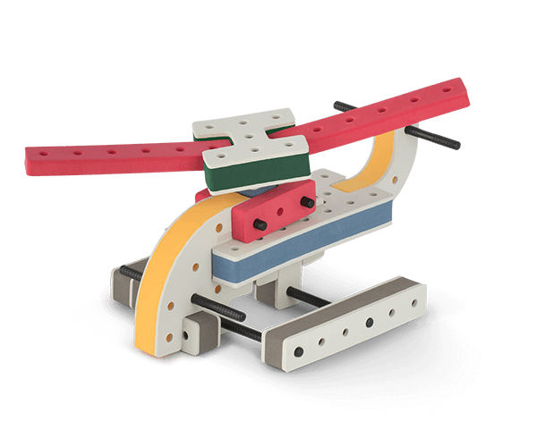 BAKOBA - Wholesale Building Set - Kids - Developer Toy Building Set with 49pcs, 3-6 Years4