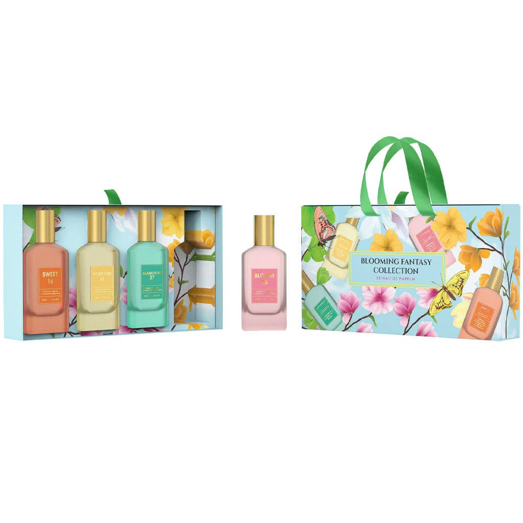 FRAGRANCE WHOLESALE LTD – wholesale Perfume gift set – Blooming Fantasy Collection Gift Set by Emper – 4 x 30ml Extrait de Parfum3