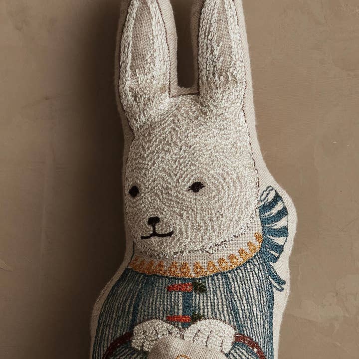 Coral & Tusk - Wholesale Decorative Figurine - Bunny in Basket Doll2