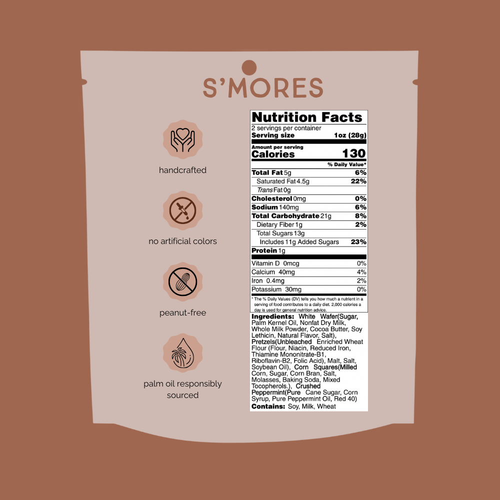 Chunk Nibbles - Venta al por mayor Pretzels - Paquete de Snack de 2oz S'mores Chunk Nibbles4