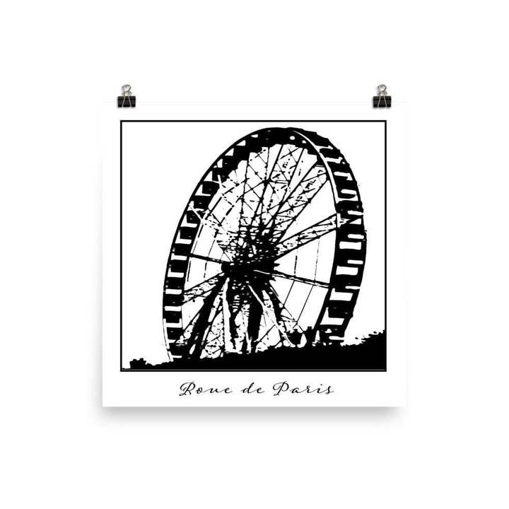 Rou de Paris Art Print for wholesale by Gavi Leveaux