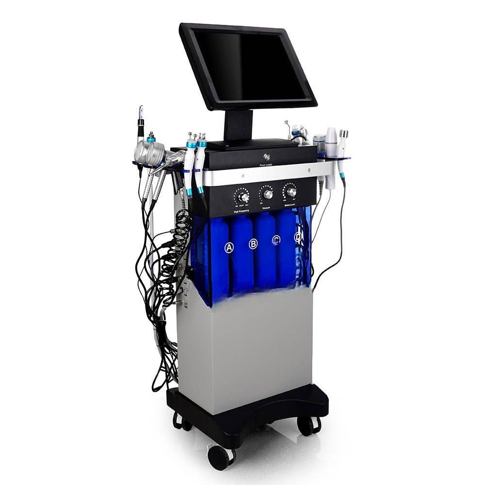 Cavitation Machines - Wholesale Electronic Skincare Device - Shape Tactics 14-in-1 Advanced Hydrodermabrasion & Plasma Rejuvenation System2