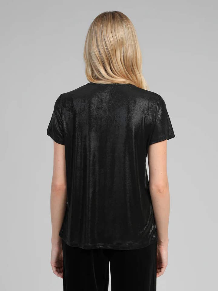 An'ge - Wholesale T-Shirt - Women's - ALIZEANI black T-SHIRT2