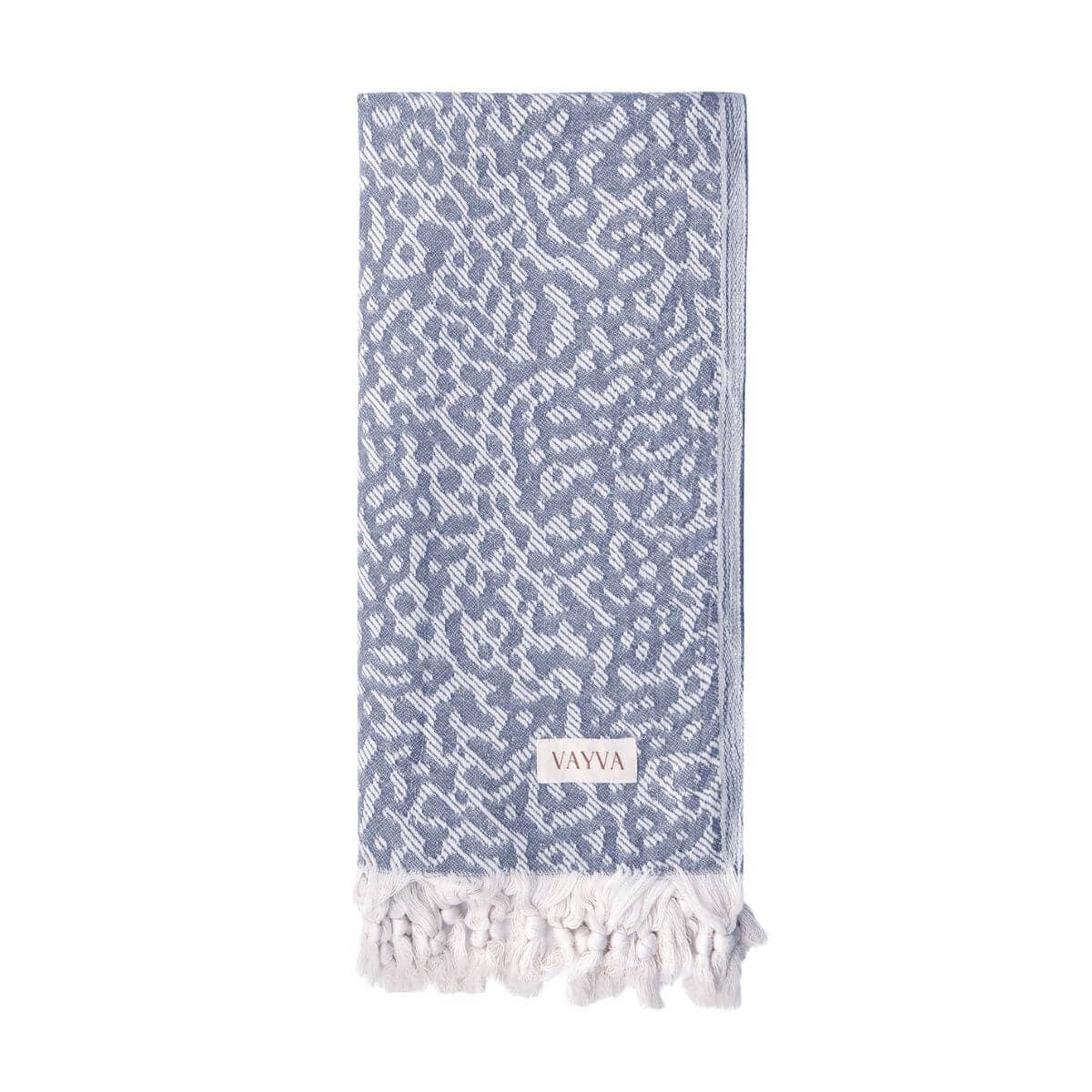 VAYVA - Vente Serviette de plage - Serviette en coton | Serviette de plage | Serviette de hammam Mykonos12