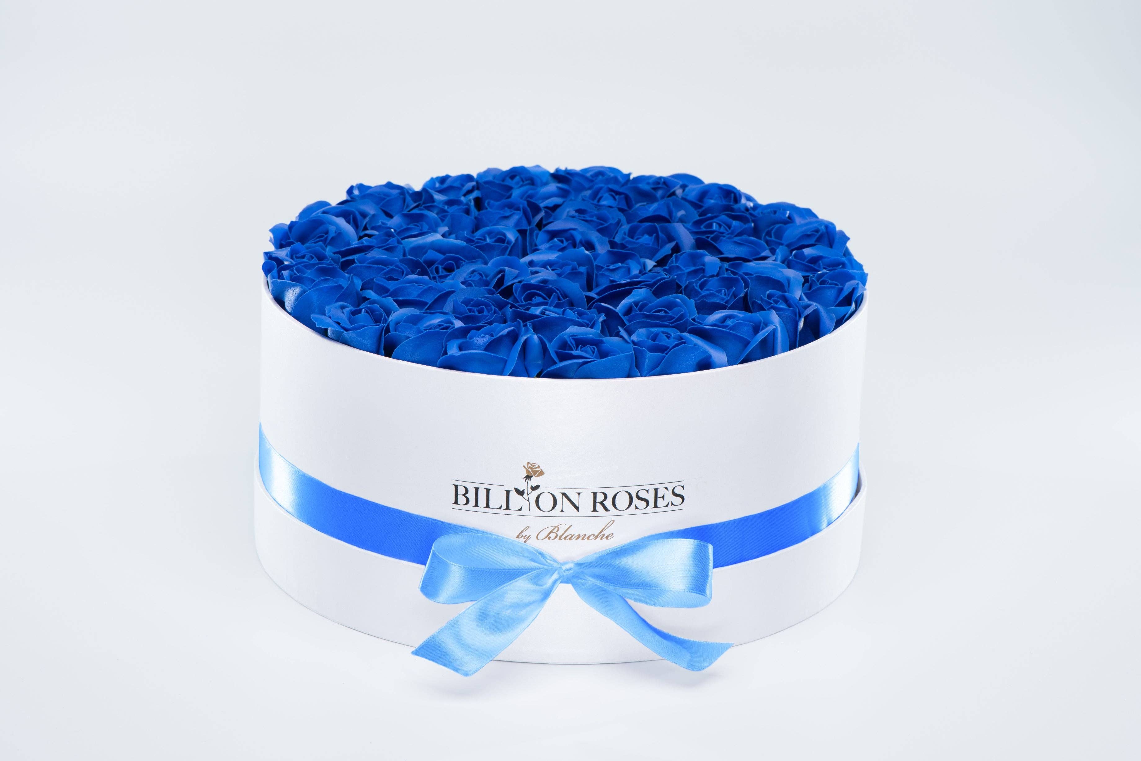 Billion Roses by Blanche - Wholesale Artificial Flowers - Große und Weiße Box mit Ewigen Rosen2