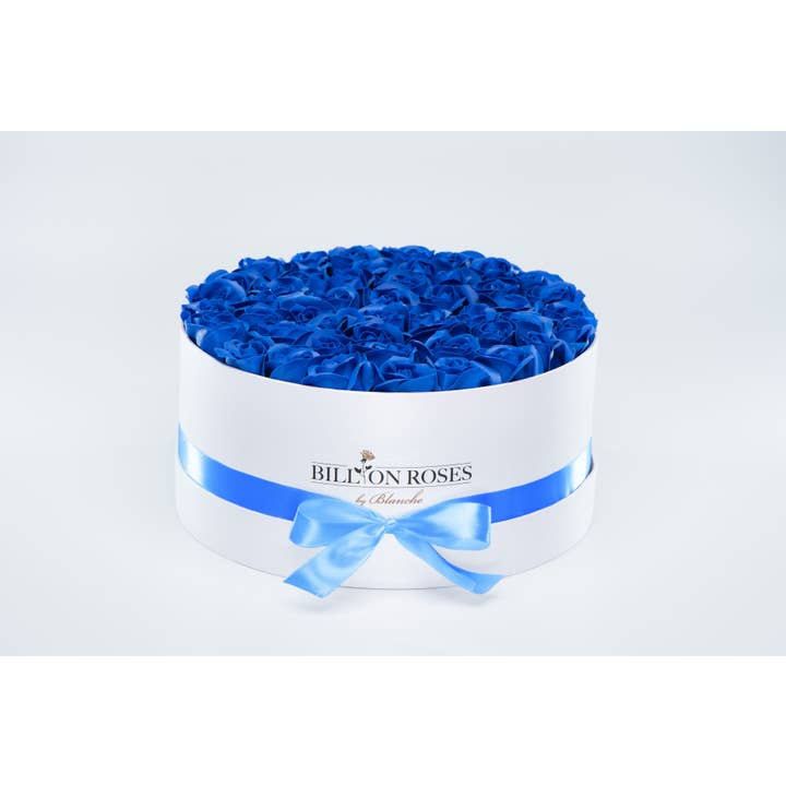 Billion Roses by Blanche - Wholesale Artificial Flowers - Große und Weiße Box mit Ewigen Rosen2