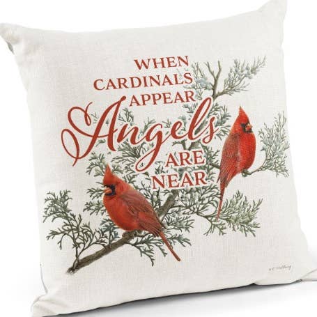 Les anges sont proches des cardinaux Coussin décoratif Décoration intérieure pour la vente par Art Brand Studios