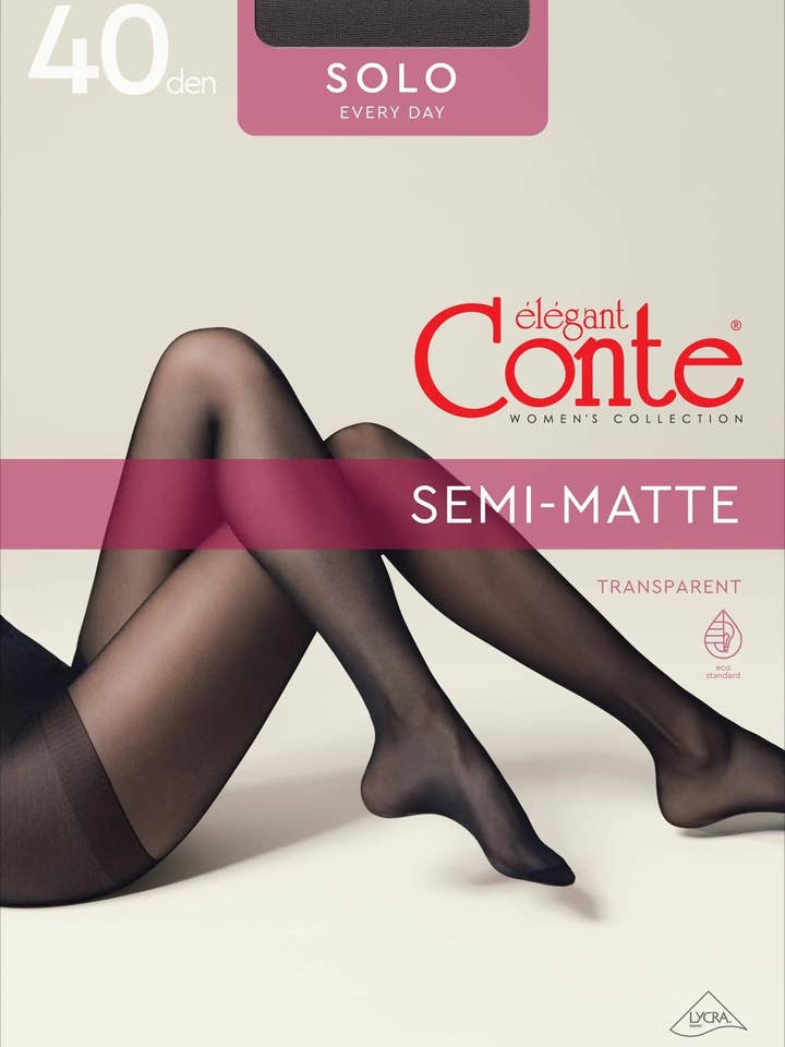 Conte Elegant – wholesale Strumpbyxor - Dam – Tights Conte Solo 40 Den - Klassiska Strumpbyxor5