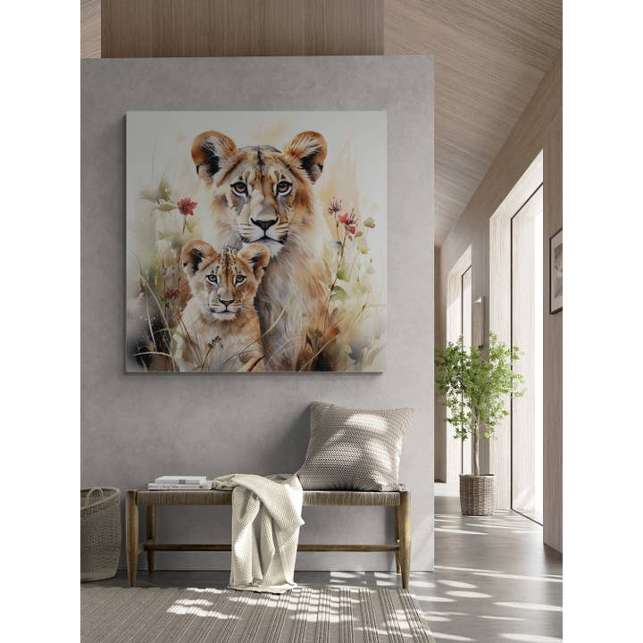 Art By Nataliia – Engroshandel Kunsttryk – Tiger plakattryk, vægkunst, tigerportrætplakat3