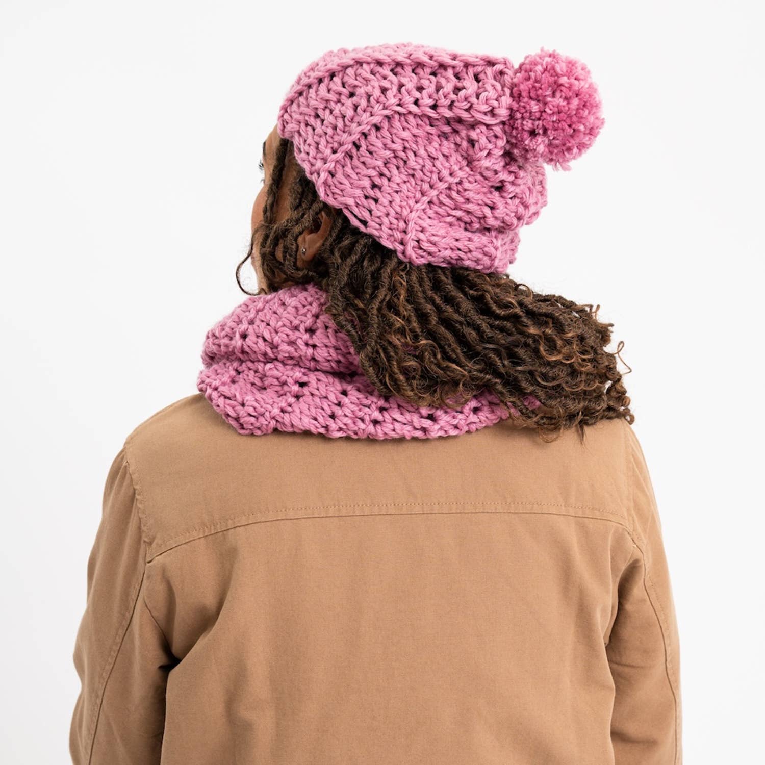 Wool Couture Company - Wholesale DIY Craft Kit - Beginners Beanie Hat Crochet Kit5