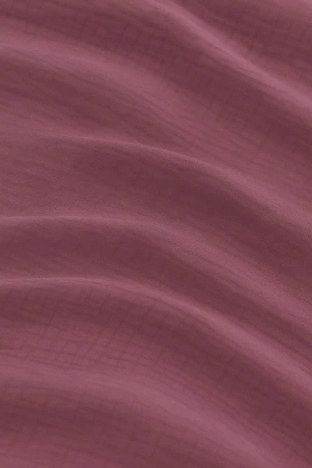 Creative Home – wholesale Bedding blanket – Cloud Muslin Blanket - Damson3