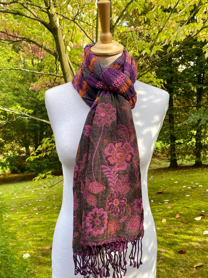 FOULARD TONGSA - 100% LANA para venta al por mayor de DIWALI PARIS
