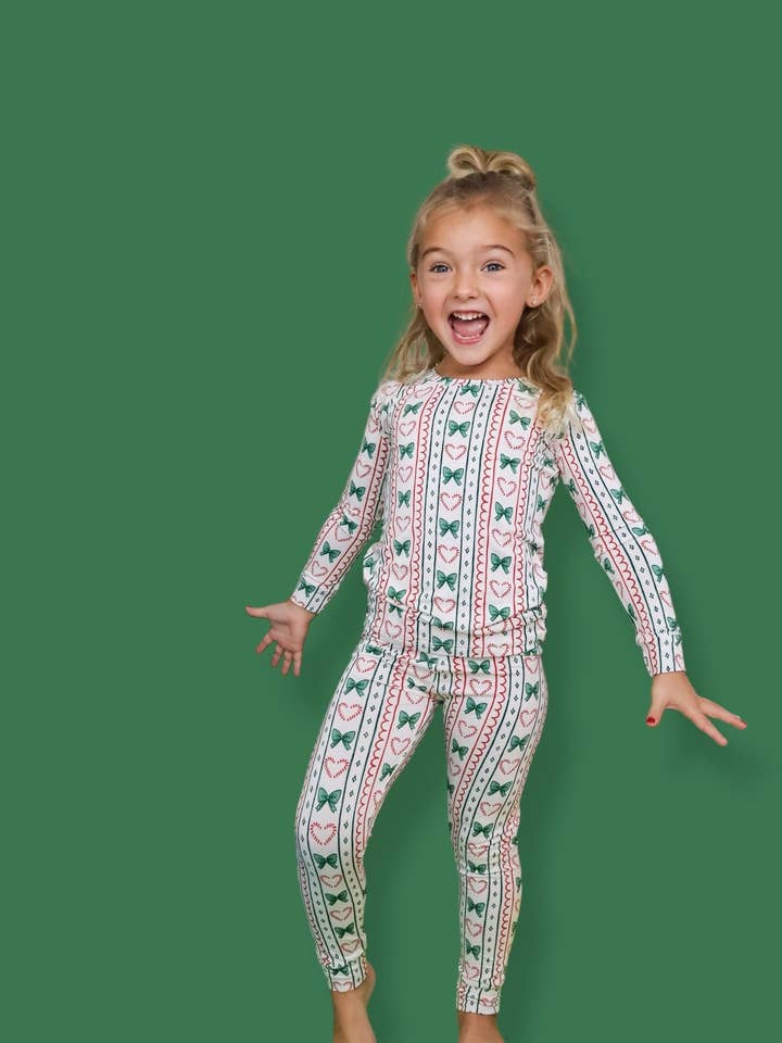 Dream Big Little Co. - Wholesale Sleepwear Set - Kids - WRAPPED IN JOY DREAM SET5