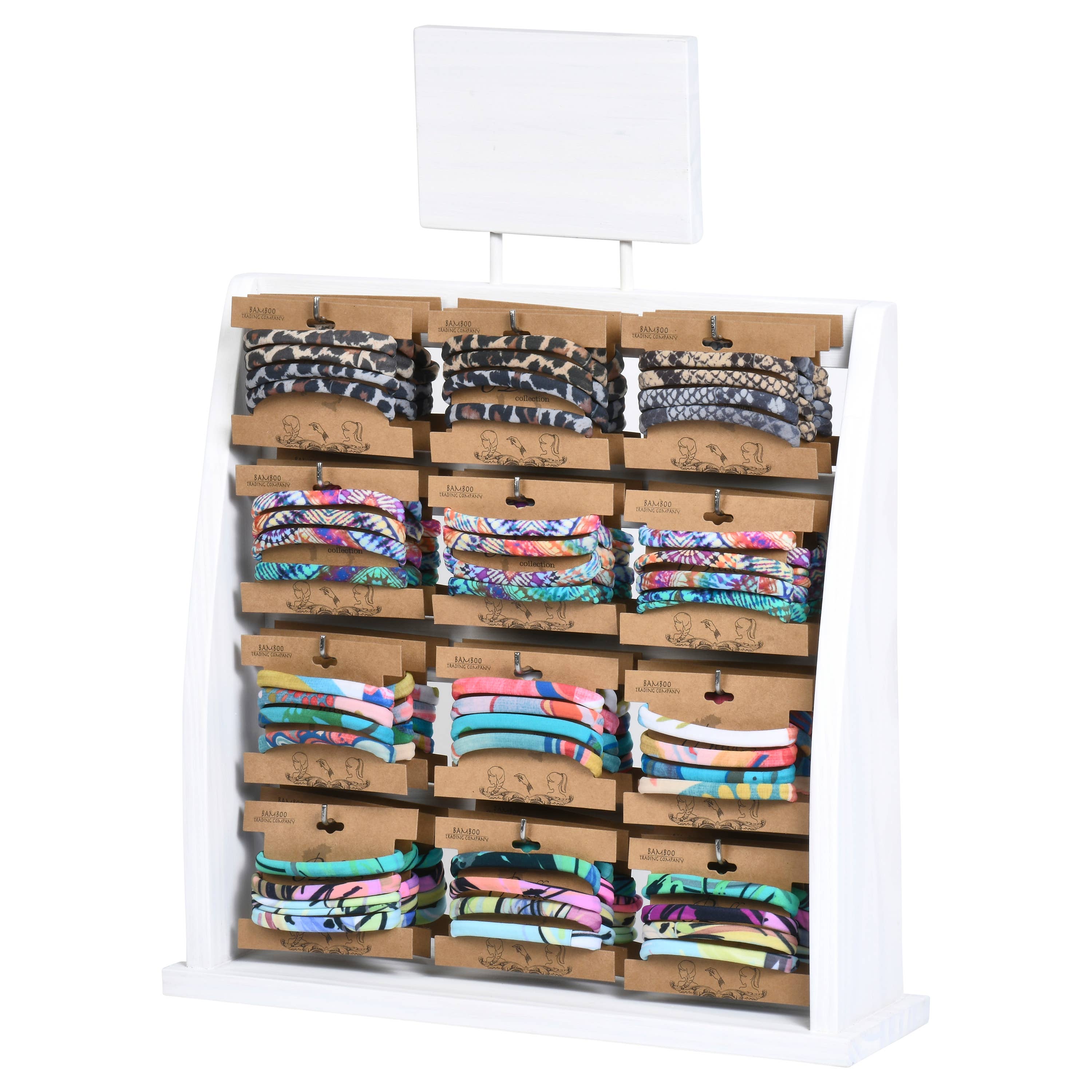 Hair Tie Assortment with Display