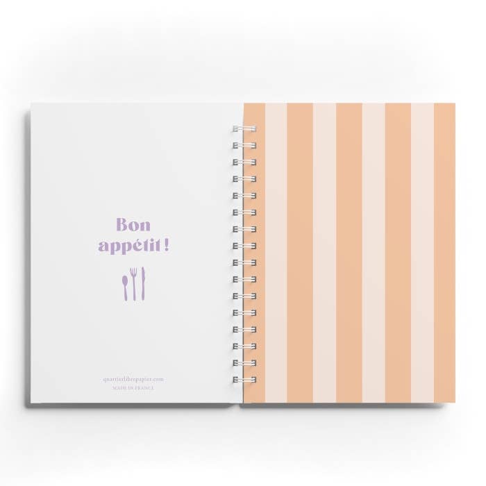 Quartier Libre Papier - Wholesale Cookbooks & Food - Butter Heart Recipe Book Free Quarter4