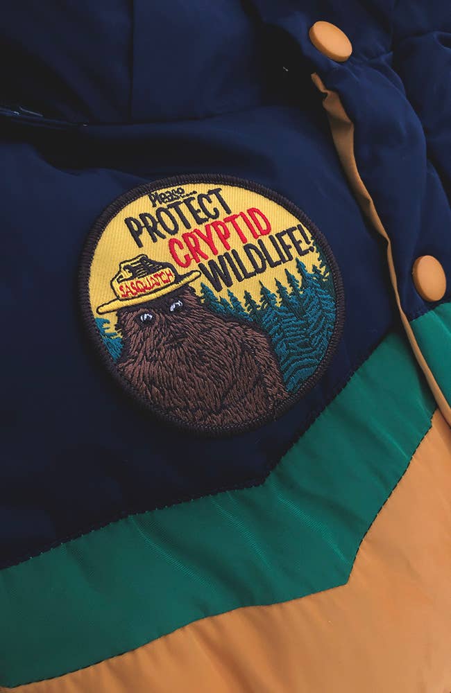 Maiden Voyage Co. - Wholesale Patch - Cryptid PSA Patch - Cryptozoology Tracking Society1