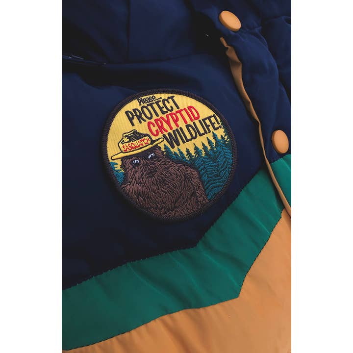 Maiden Voyage Co. - Wholesale Patch - Cryptid PSA Patch - Cryptozoology Tracking Society1