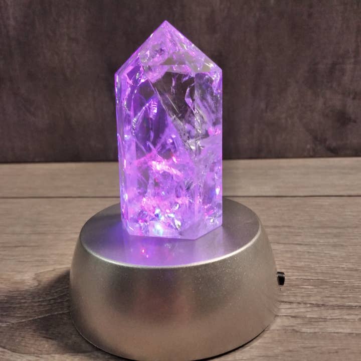 Keystone Crystals - Wholesale Spiritual Stone/Crystal - Light Stand 3 Color LED