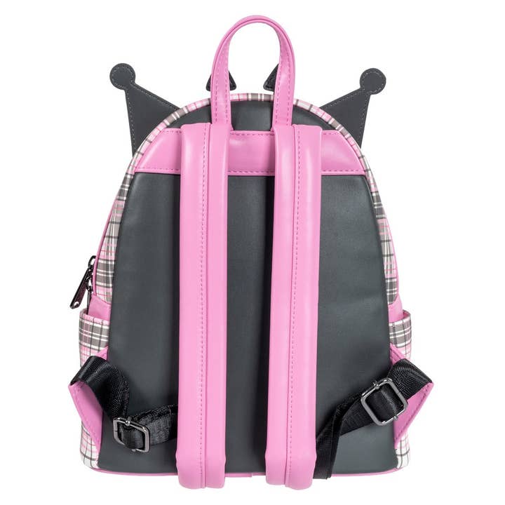 Entertainment Earth - Wholesale Backpack - Kids - Sanrio Kuromi Flames and Plaid Mini-Backpack - EE Exclusive7