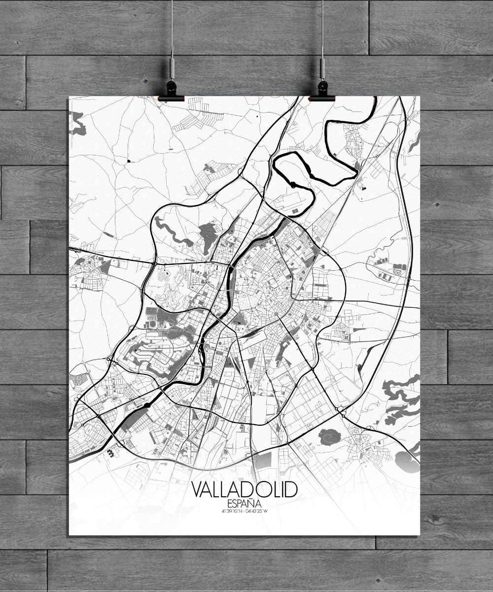 mapospheres – wholesale Poster – Affisch av Valladolid | Spanien2
