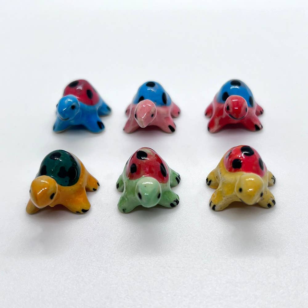 VIE - Wholesale Decorative Figurine - Mini Ceramic Figurine, Assorted Colour, Approx. 2cm218