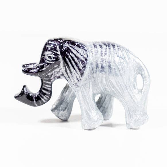 Eléphant de marche, taille M, 10 cm pour la vente par Tilnar Art