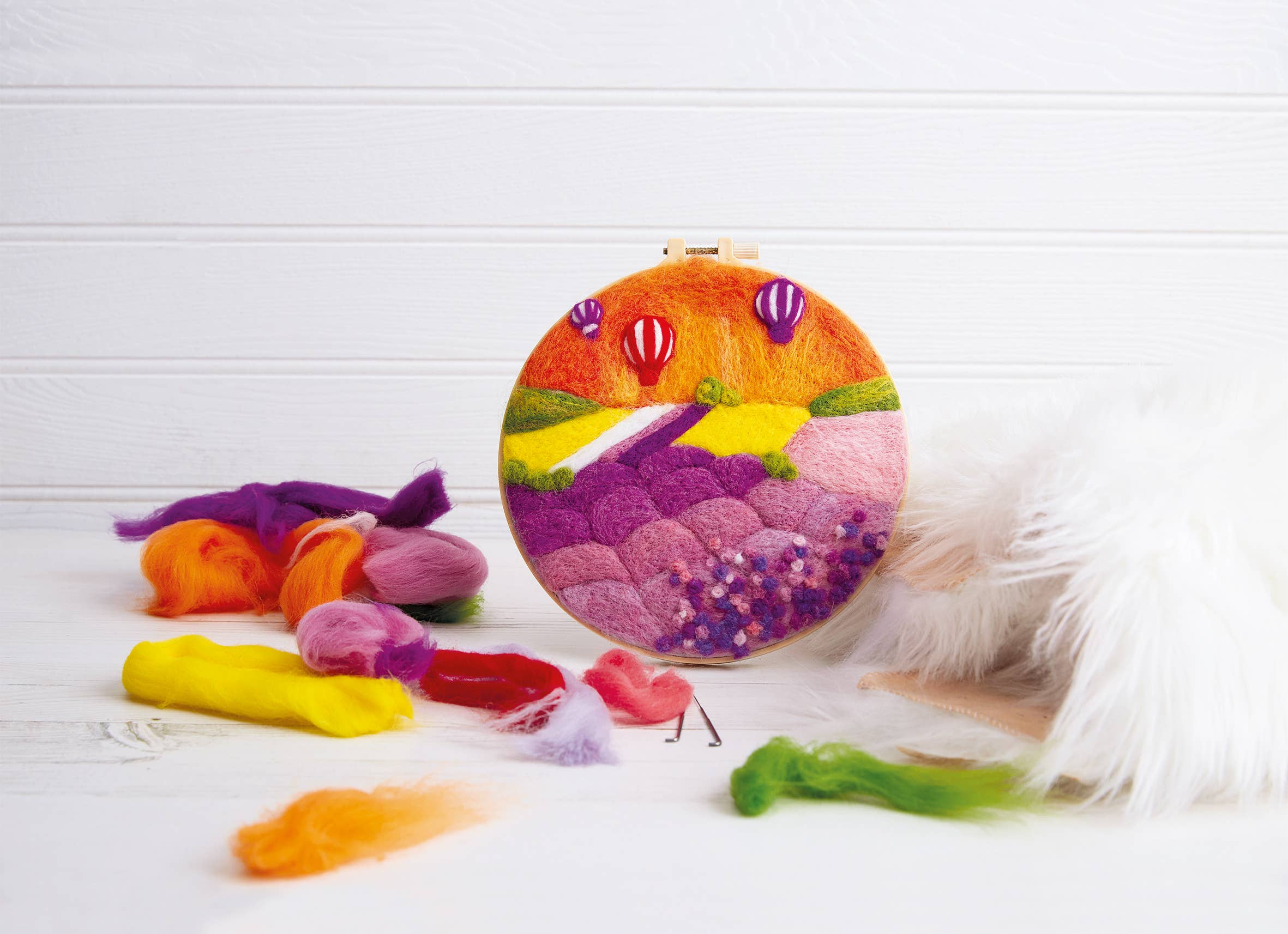 West Design Products - Wholesale Craft Sewing Kit - House of Crafts Needle Felted Lavender Craft Kit2