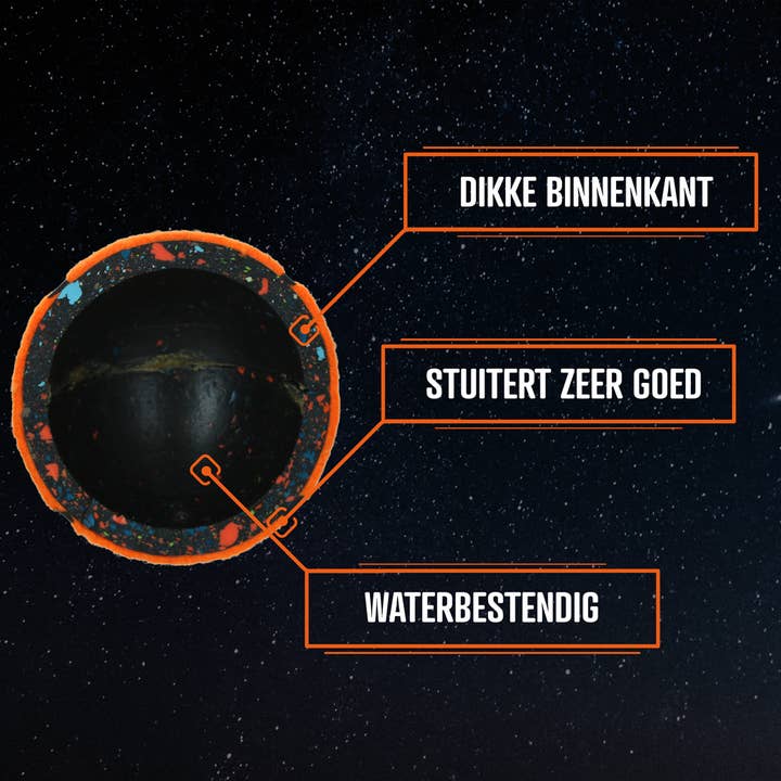 Grøn Hundekometer Starlight Tennisbold M Grøn 1. stk for engroshandel på Faire2