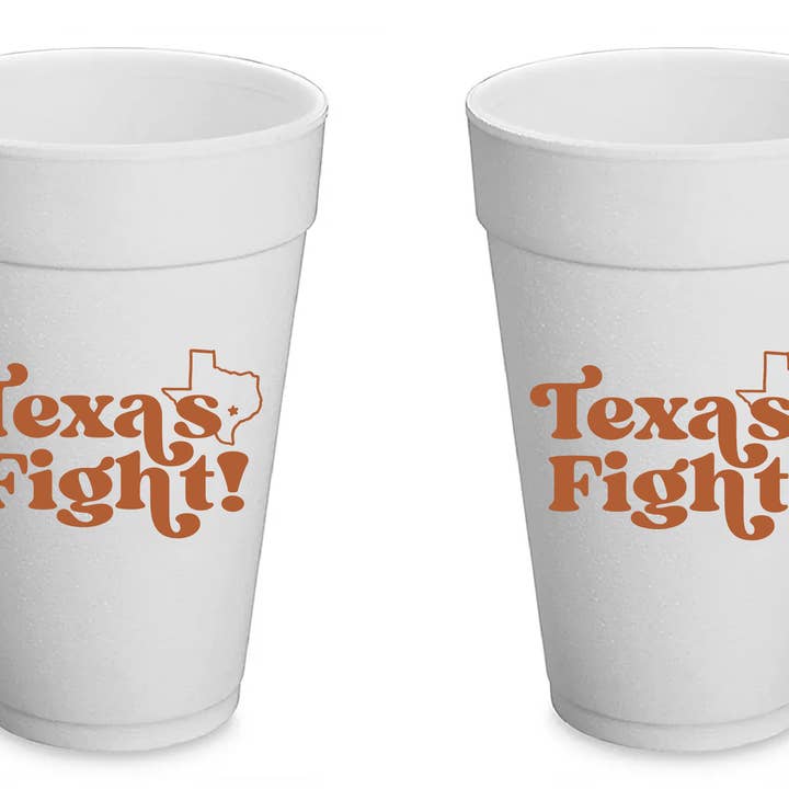 Austin Styroporbecher Set mit 8 Stück - 20 Unzen für den Großhandel von Victory Lap