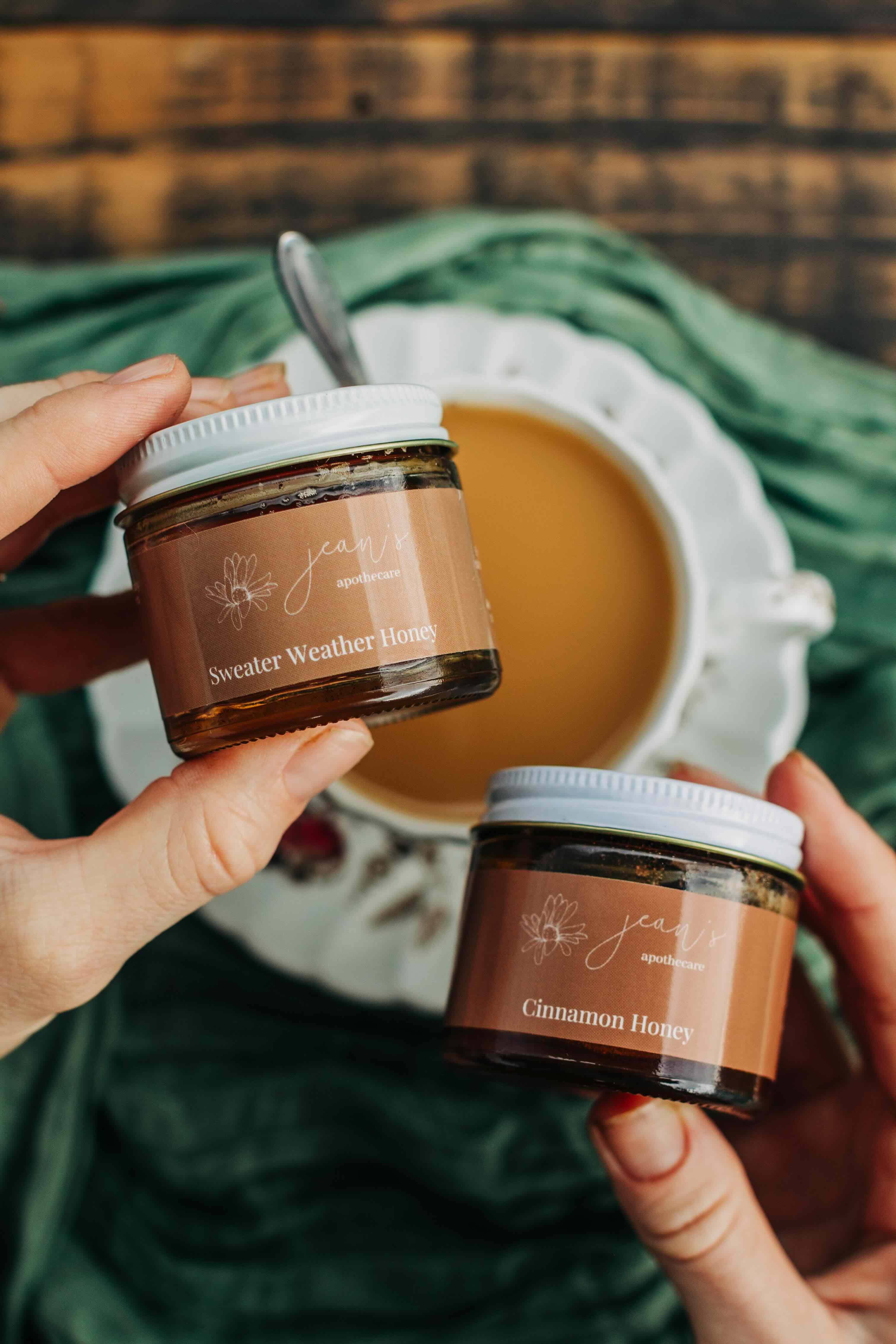 Jean's Apothecare - Venta al por mayor Miel - Miel de Canela | Miel Gourmet para Té, Repostería y Charcutería10