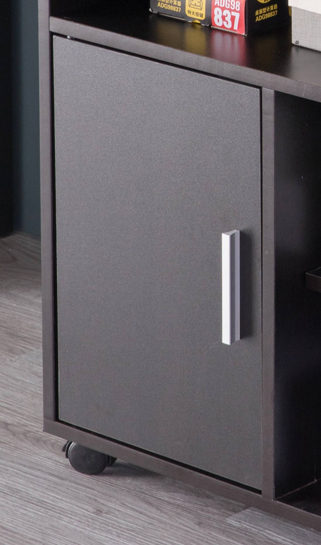 Quickway Imports - Venta al por mayor Almacenamiento/organizadores de cocina - Soporte para impresora y almacenamiento de oficina con ruedas6