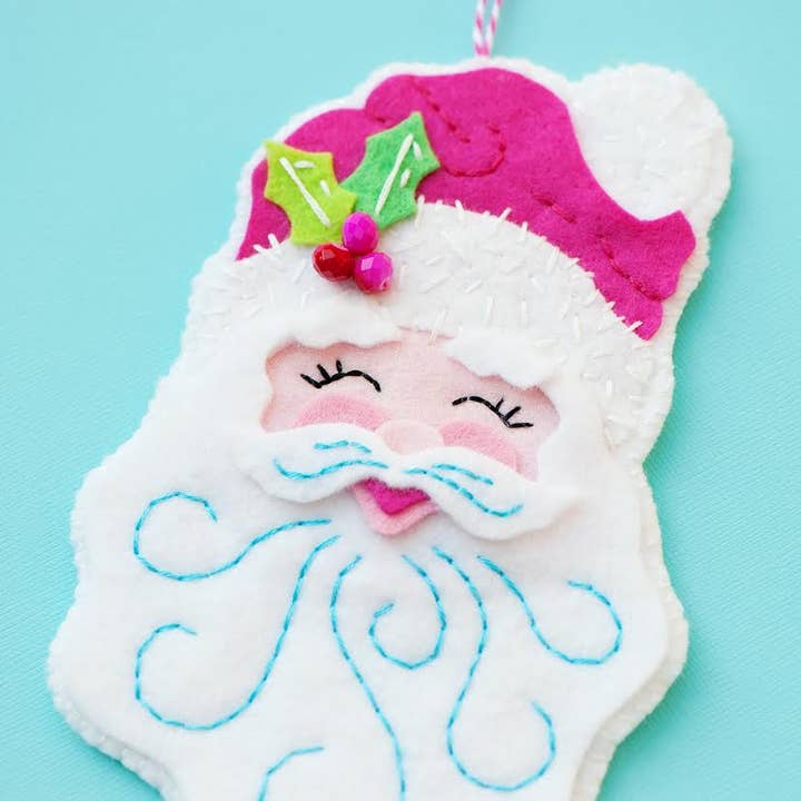 Benzie Design - Wholesale DIY Craft Kit - Santa Ornament Kit